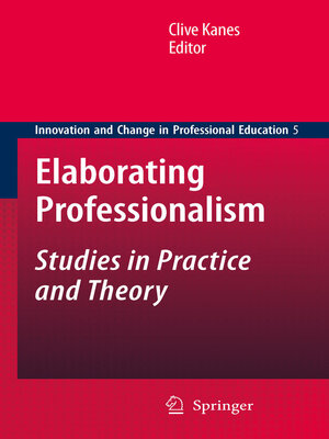 cover image of Elaborating Professionalism